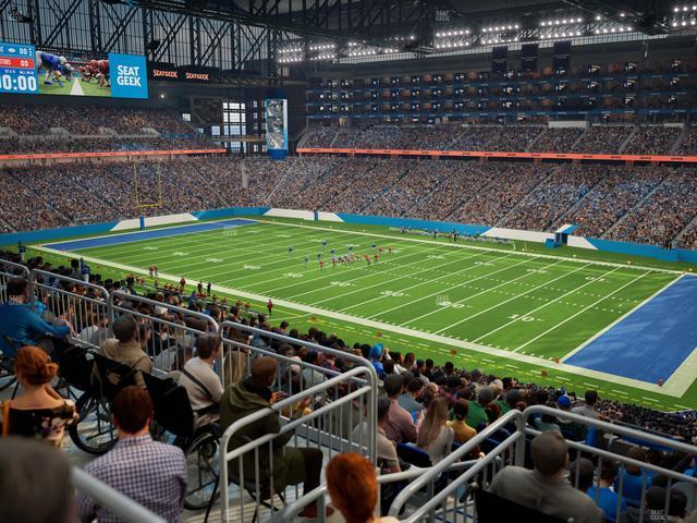 Ford Field - Section 336 Seat View