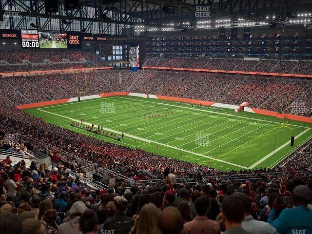 Ford Field - Section 337 Seat View