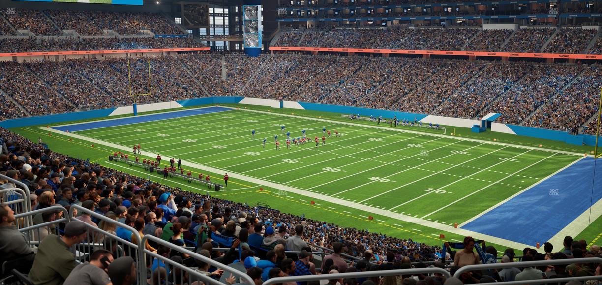 Ford Field - Section 337 Seat View