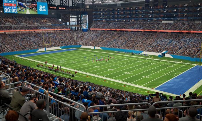 Ford Field - Section 337 Seat View