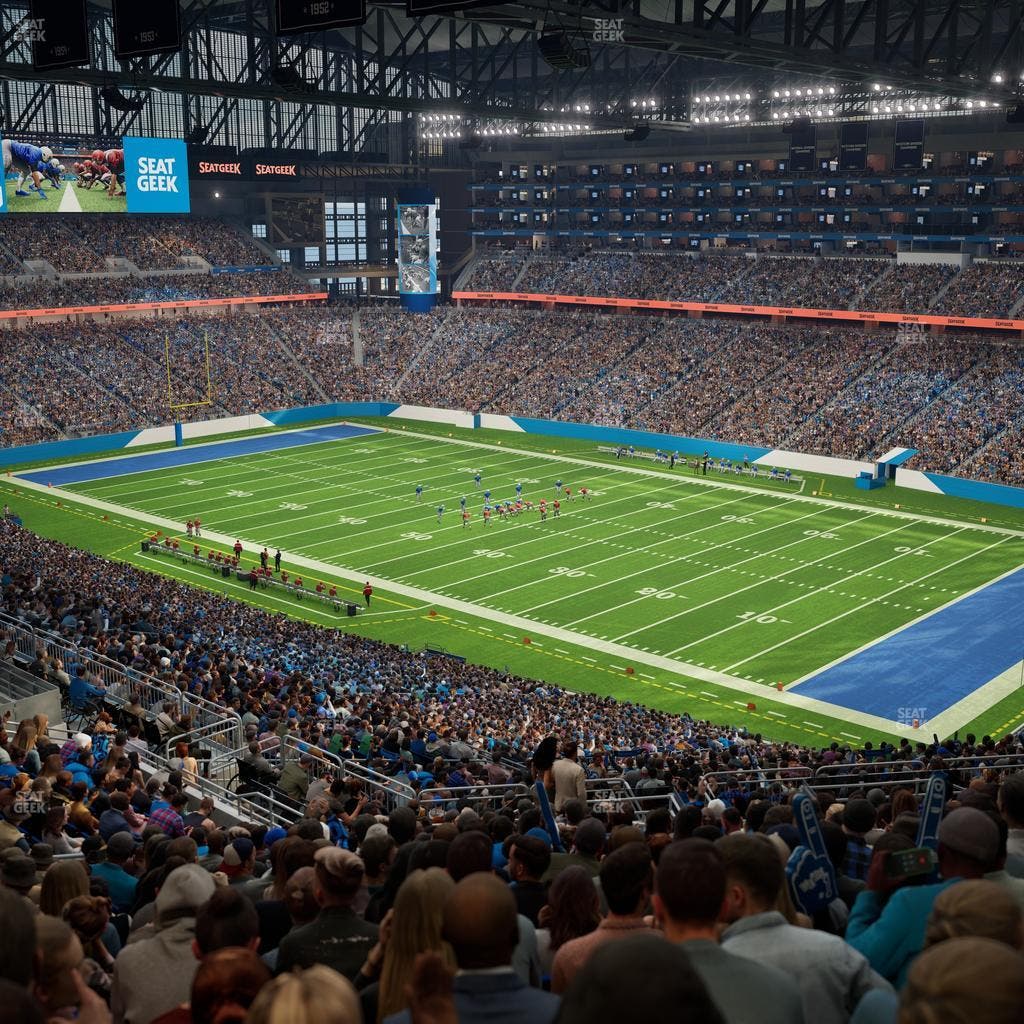 Ford Field - Section 337 Seat View