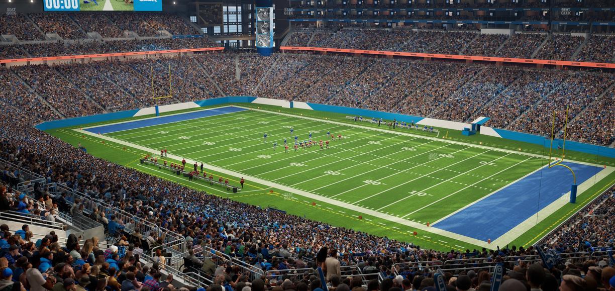 Ford Field - Section 337 Seat View