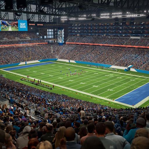 Ford Field - Section 337 Seat View