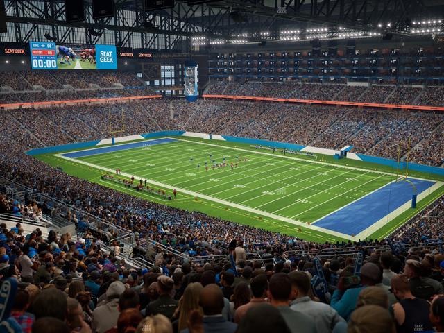 Ford Field - Section 337 Seat View