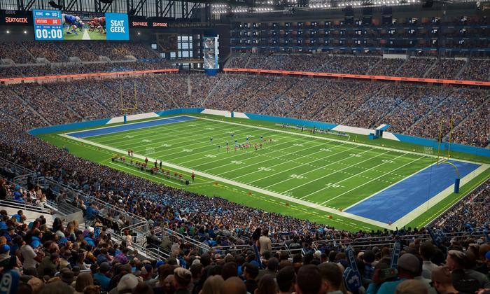 Ford Field - Section 337 Seat View