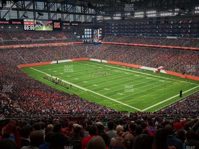 Ford Field - Section 338 Seat View