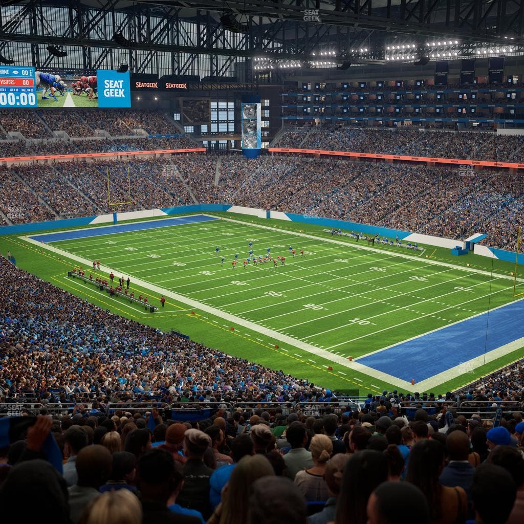 Ford Field - Section 338 Seat View