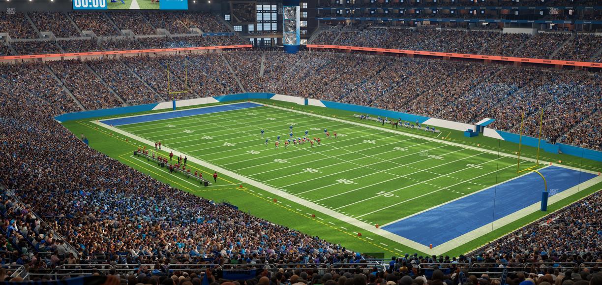 Ford Field - Section 338 Seat View