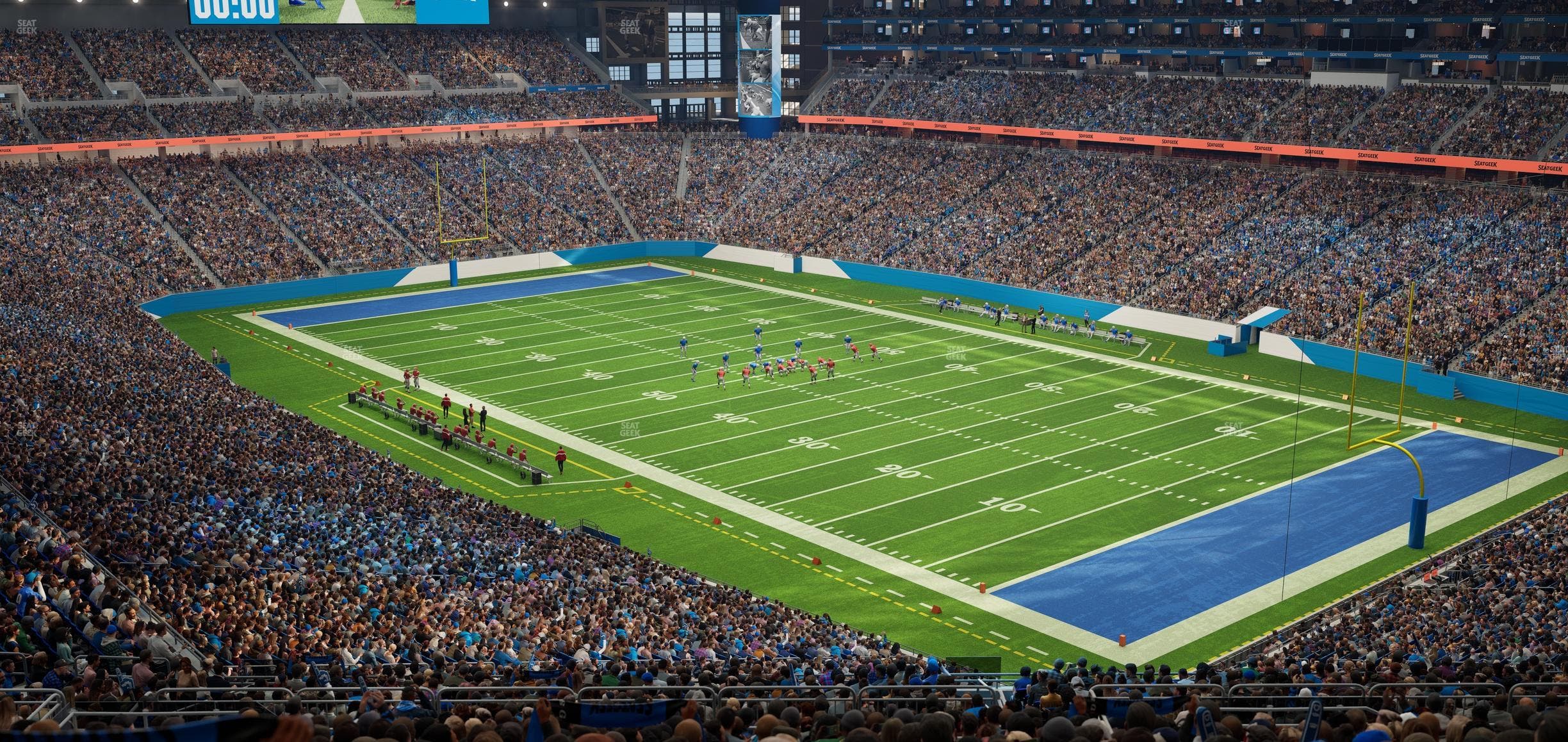 Ford Field - Section 338 Seat View