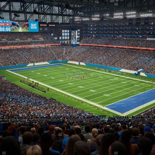 Ford Field - Section 338 Seat View
