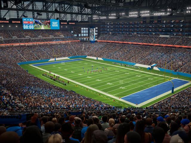 Ford Field - Section 338 Seat View