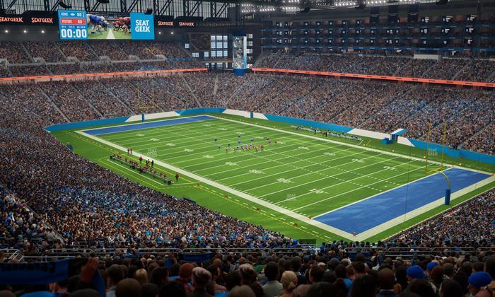 Ford Field - Section 338 Seat View