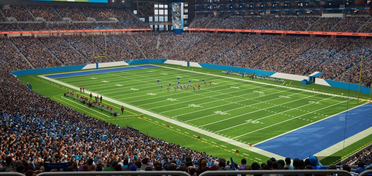 Ford Field - Section 338 Seat View