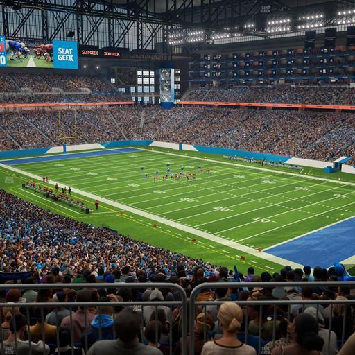 Ford Field - Section 338 Seat View