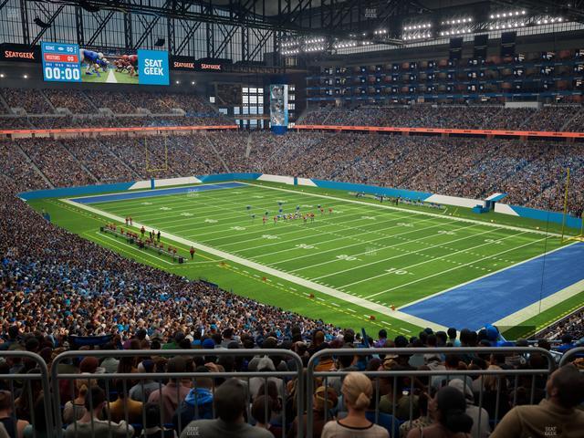 Ford Field - Section 338 Seat View