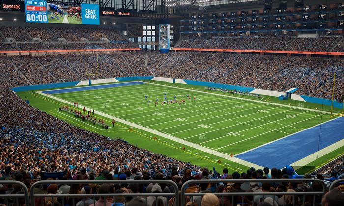 Ford Field - Section 338 Seat View