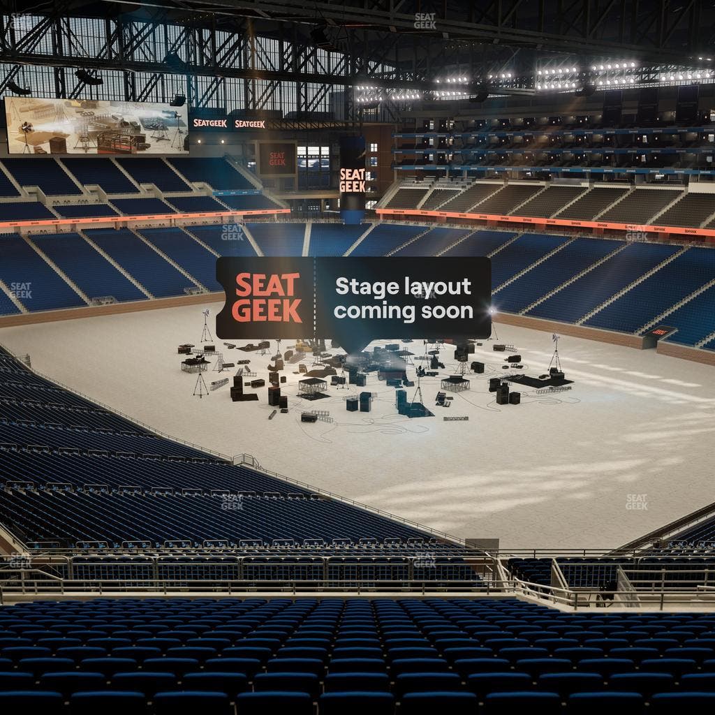 Ford Field - Section 338 Seat View