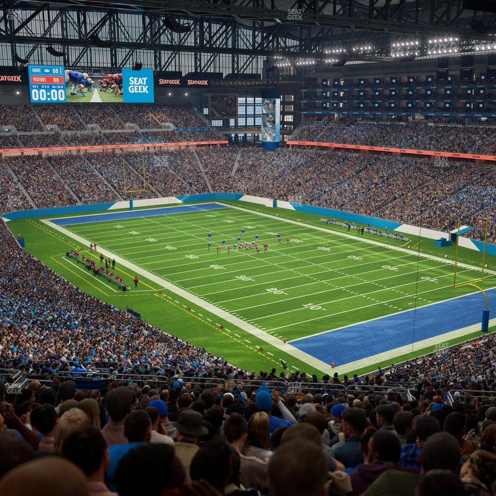 Ford Field - Section 339 Seat View