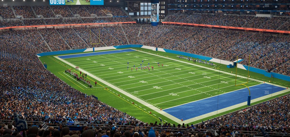 Ford Field - Section 339 Seat View