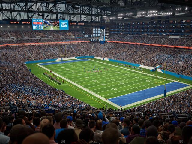 Ford Field - Section 339 Seat View