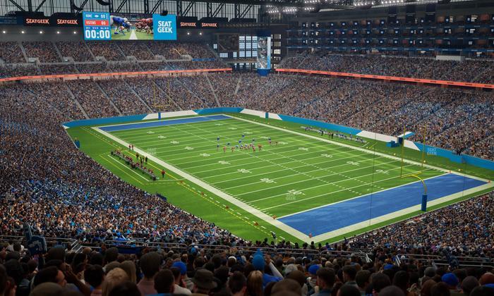 Ford Field - Section 339 Seat View