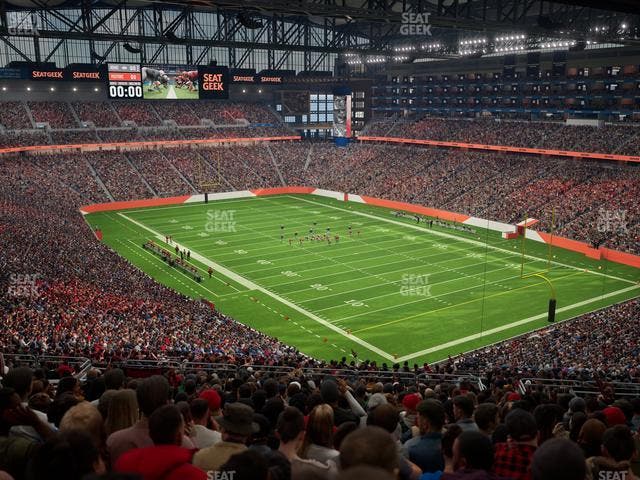 Ford Field - Section 339 Seat View