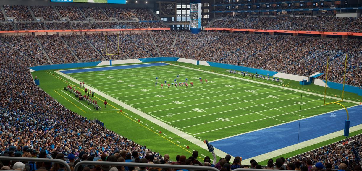 Ford Field - Section 339 Seat View