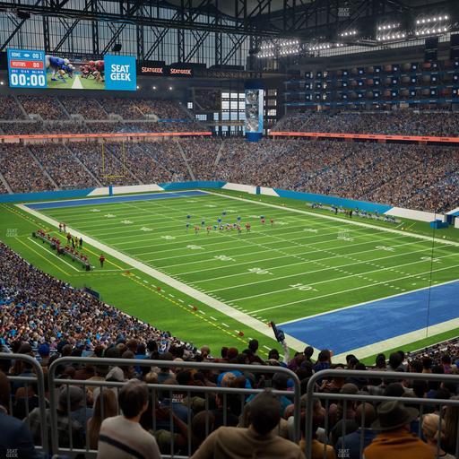 Ford Field - Section 339 Seat View