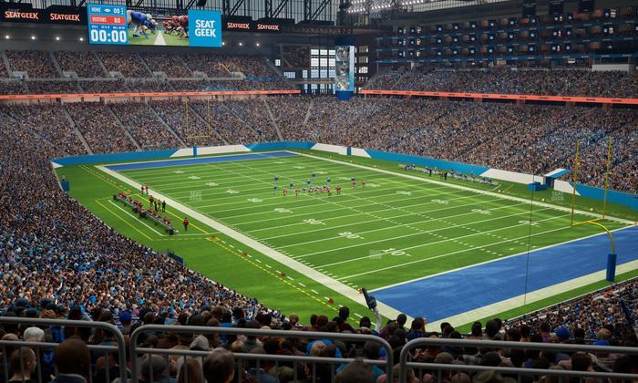 Ford Field - Section 339 Seat View