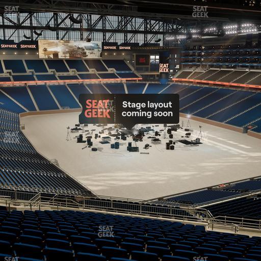 Ford Field - Section 340 Seat View