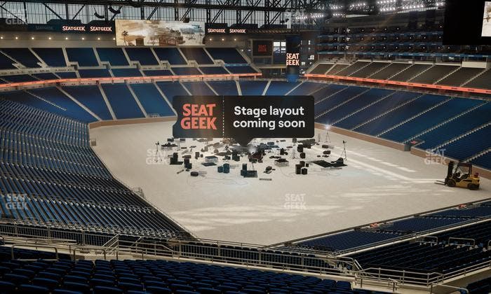 Ford Field - Section 340 Seat View