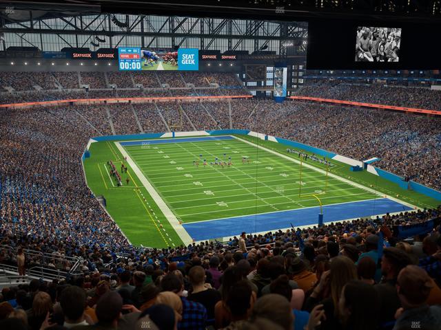 Ford Field - Section 341 Seat View