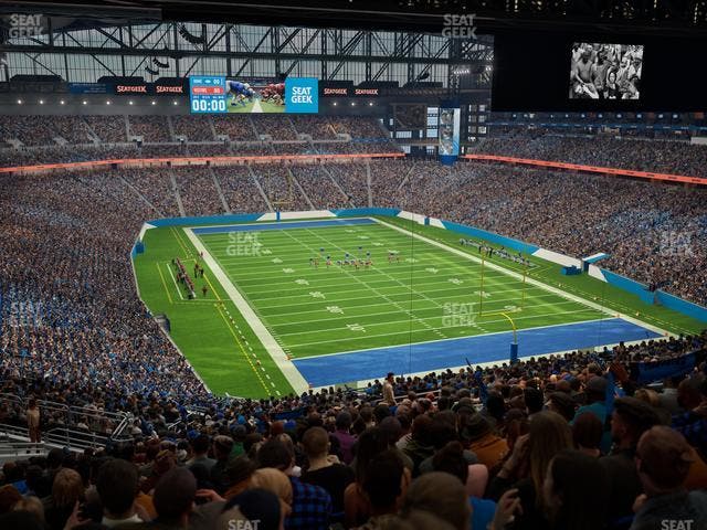 Ford Field - Section 341 Seat View