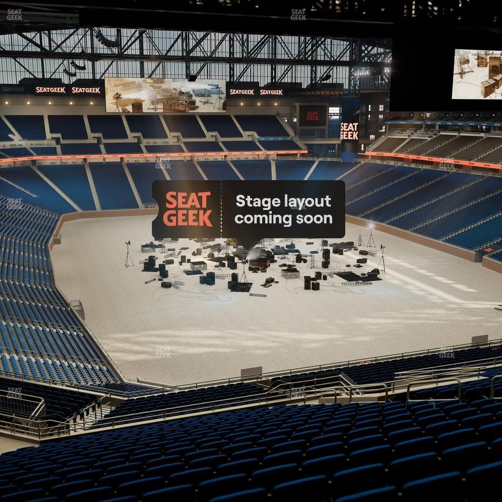 Ford Field - Section 341 Seat View