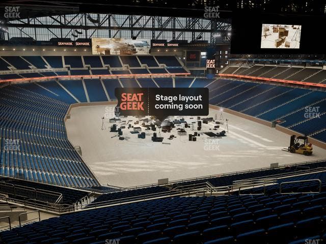 Ford Field - Section 341 Seat View