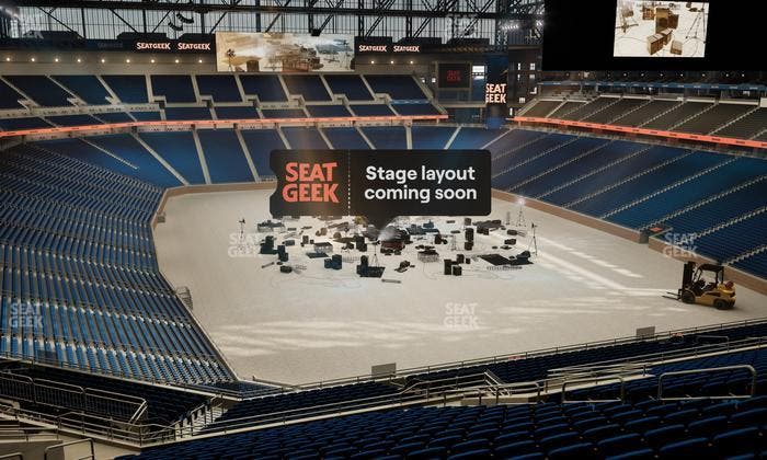 Ford Field - Section 341 Seat View