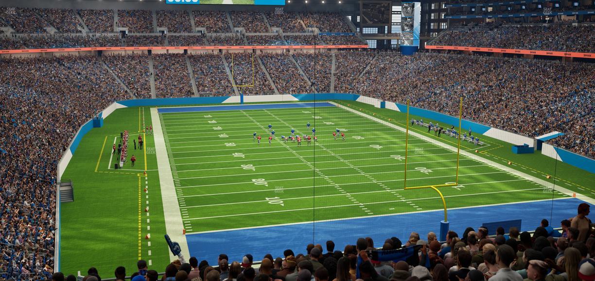 Ford Field - Section 342 Seat View
