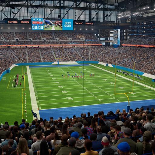 Ford Field - Section 342 Seat View