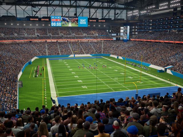 Ford Field - Section 342 Seat View