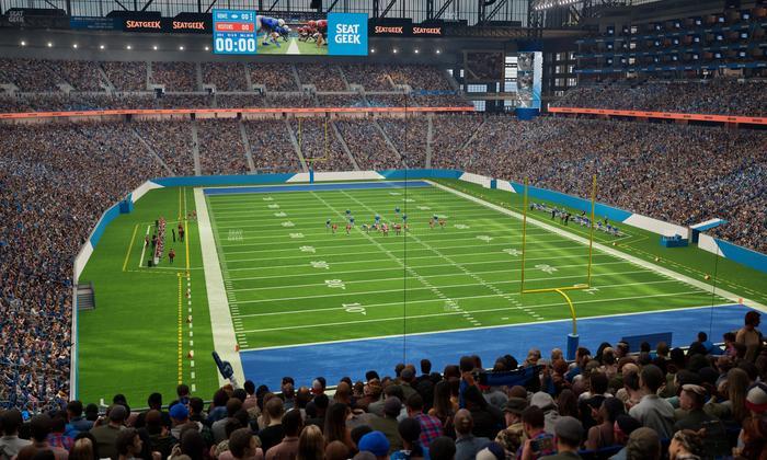 Ford Field - Section 342 Seat View