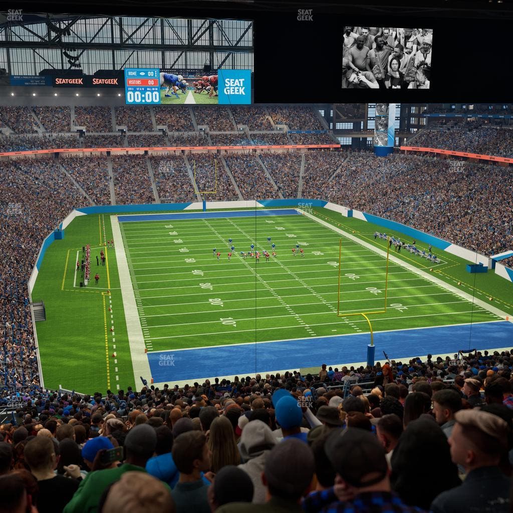 Ford Field - Section 342 Seat View