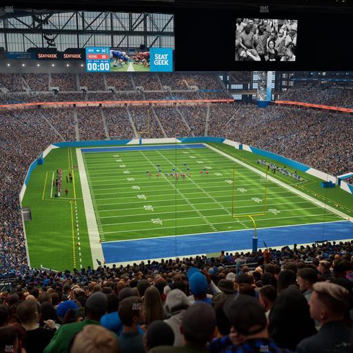 Ford Field - Section 342 Seat View