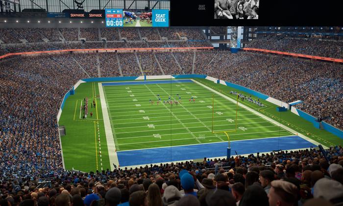 Ford Field - Section 342 Seat View