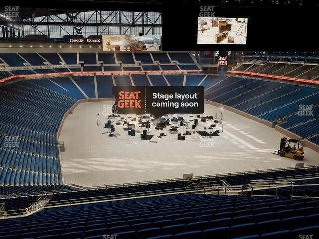 Ford Field - Section 342 Seat View