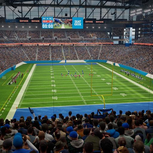 Ford Field - Section 343 Seat View