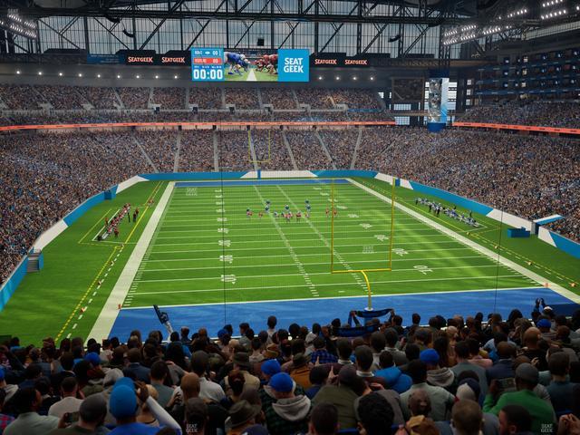 Ford Field - Section 343 Seat View