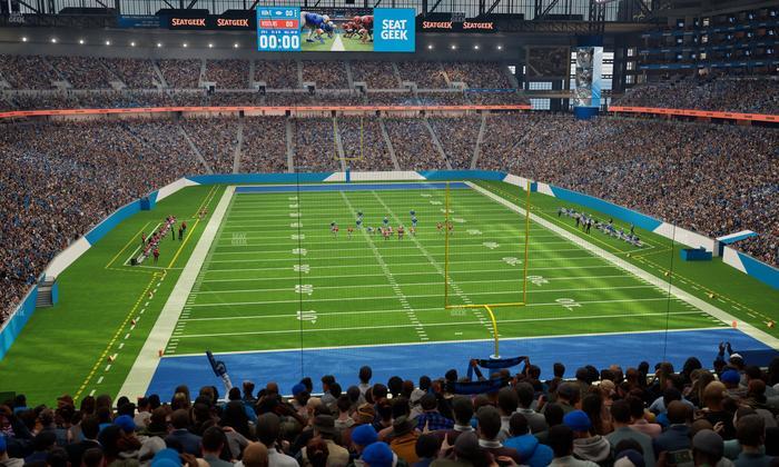 Ford Field - Section 343 Seat View