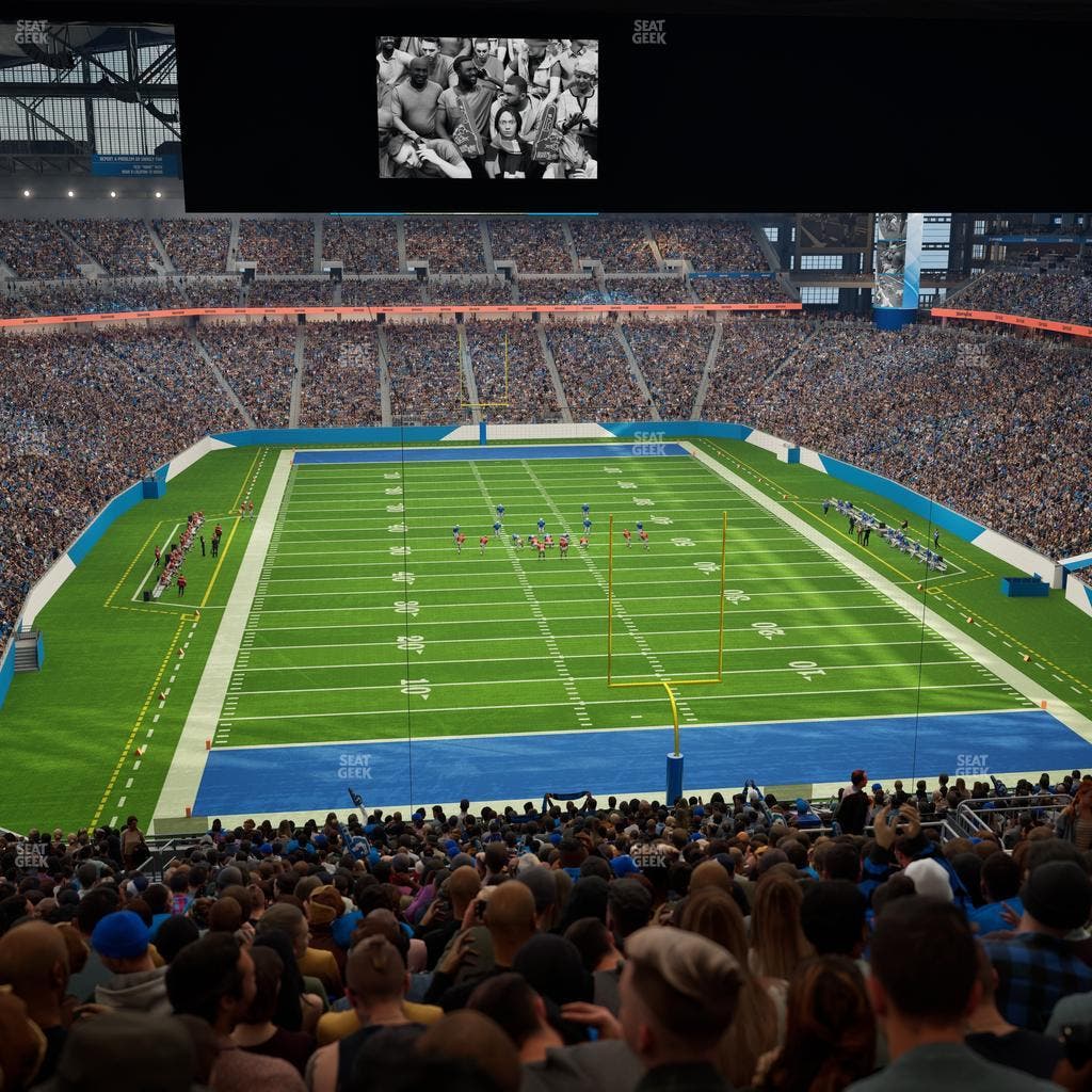 Ford Field - Section 343 Seat View
