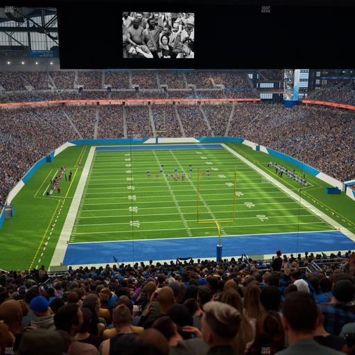 Ford Field - Section 343 Seat View