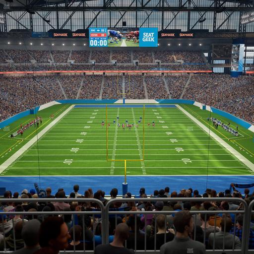 Ford Field - Section 344 Seat View